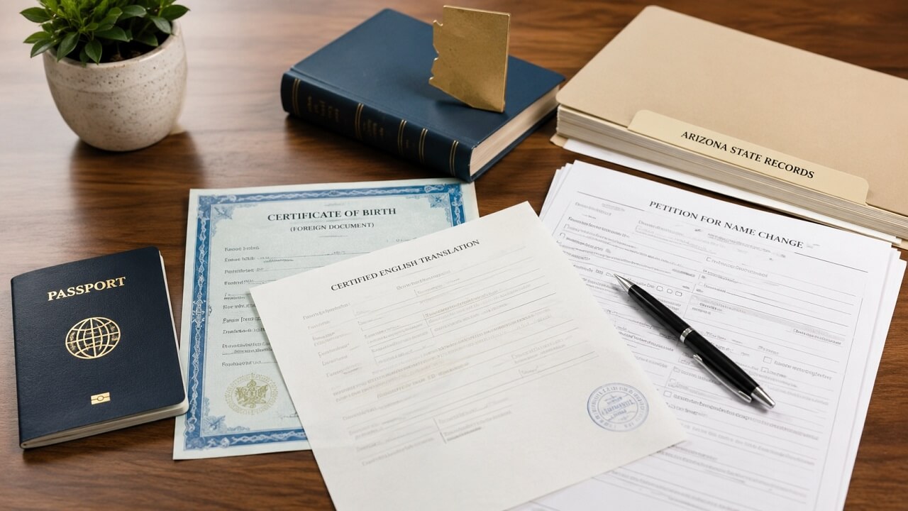 Arizona Name Change for Foreign Born Residents
